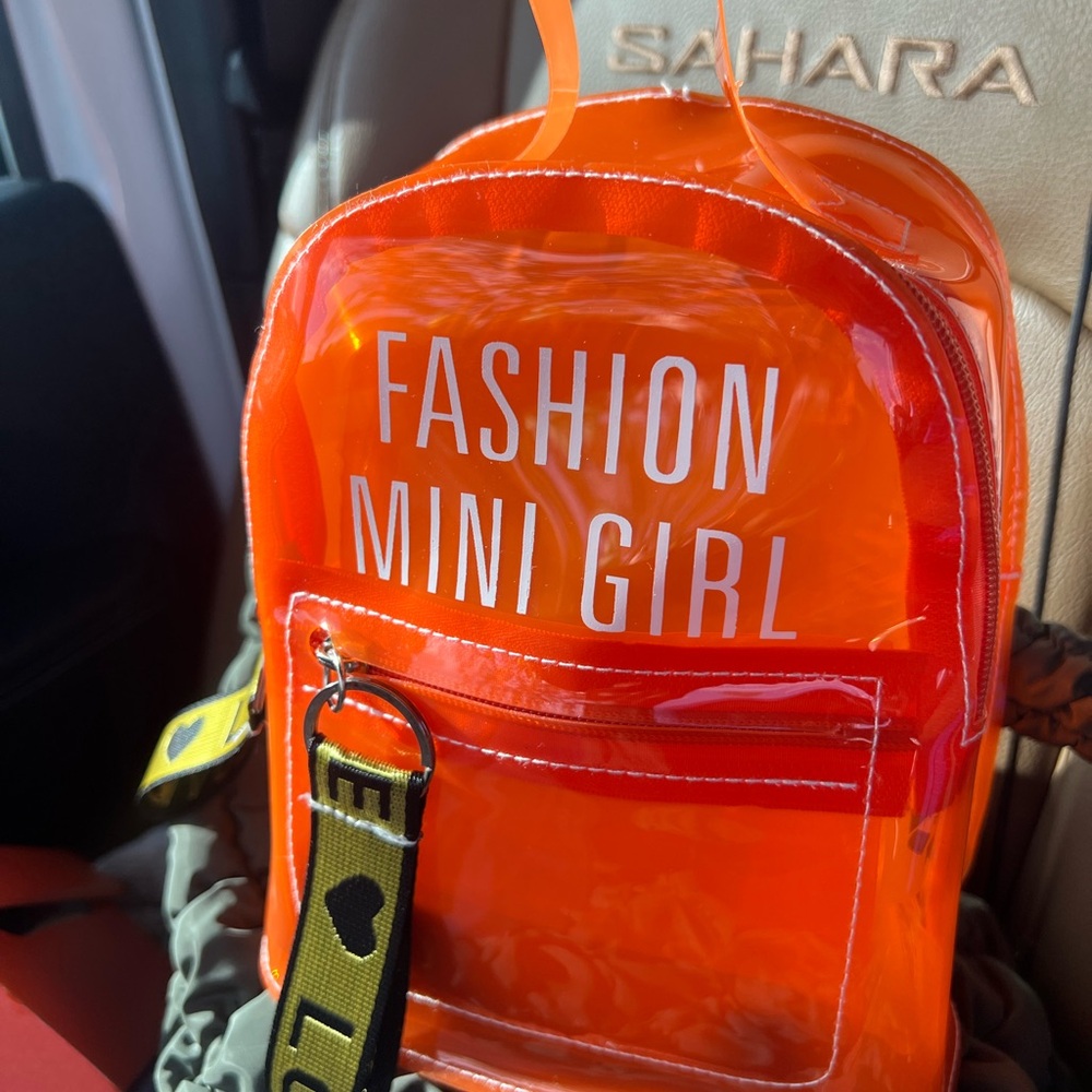 Orange Fashion Mini Girl Backpack